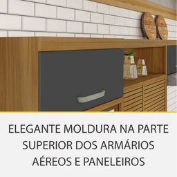 Cozinha 4 Peças Ripado 2 Paneleiros Princesa 100% Mdf Nesher - 11