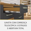 Ver imagem 4 de Cozinha 4 Peças Ripado 2 Paneleiros Princesa 100% Mdf Nesher