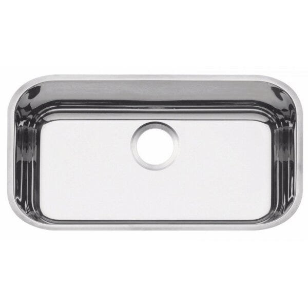 Cuba de Embutir para Cozinha Tramontina 56cmx34cmx17cm sem Válvula - 1