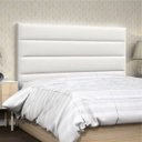 Ver imagem 2 de Cabeceira Casal Queen Greta 160cm Corino Branco - D'Monegatto