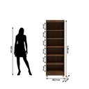 Ver mais imagens de Armário Multiuso 2 Portas Vila Rica - Móveis Roperi - Imbuia Rustico