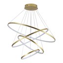 Ver imagem 3 de Lustre Pendente Skylight Júpiter 3038 Led Bivolt Dourado Sky-3038do