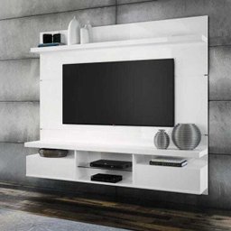 Painel Suspenso com Bancada Livin 1.8 Branco - Hb Móveis - 2