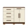 Comoda Sirius 2 Portas 5 Gavetas 20019-71 Vila Rica - 1