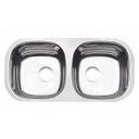 Ver imagem 1 de Cuba Dupla de Embutir para Cozinha Tramontina 78cmx40cmx14cm sem Válvula