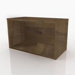 Nicho 60 Cm Castanho - Fit Mobel - 1 Nicho 60 Cm Castanho - Fit Mobel - 1