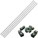 Ver imagem 1 de Kit Reparo Tendas Gazebo Sanfona 3x3 Teto X-flex Mor