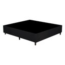 Ver imagem 3 de Cama Box Conjugado Casal com Colchão 138x72x188 Black Night Gazin Cr35353 Preto-cinza