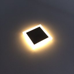 7 Balizador Quadrado Piso Externo 1W LED 3000K Quente IP67 Ali62 - 6