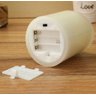 Kit 3 Velas de Led Gigante Parafina Chama Viva 20 e 25cm - 6