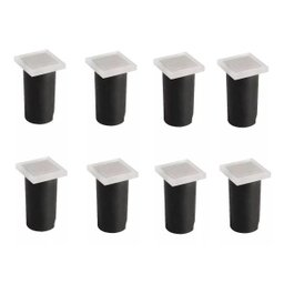 Kit 8 Spot Embutido Piso Externo Quadrado 1W 3000K Quente Ip67 Ali62 - 1