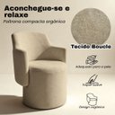 Ver imagem 6 de Poltrona Orgânica Decorativa Elegante Minimalista Sala