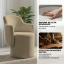 Ver imagem 5 de Poltrona Orgânica Decorativa Elegante Minimalista Sala