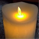 Ver imagem 2 de Velas De Led Gigante Parafina Chama Viva - Altura 20 Cm