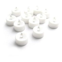 Kit Com 12 Velas De Led Cor Amarelo - Baterias Inclusas - 1