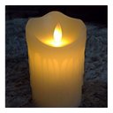 Ver imagem 1 de Vela Led Pequena Parafina Derretida Chama Viva 10 X 7.5 Cm