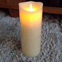 Ver imagem 1 de Velas de Led Gigante Parafina Chama Viva - Altura 25 Cm