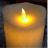 Velas de Led Gigante Parafina Chama Viva - Altura 25 Cm - 2