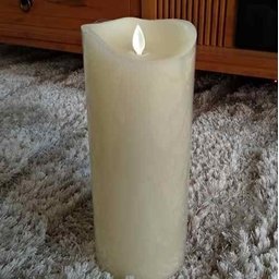 Velas de Led Gigante Parafina Chama Viva - Altura 25 Cm - 3