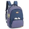 Mochila Escolar Snoopy Peanuts Azul Ms46741sn - Luxcel - 1