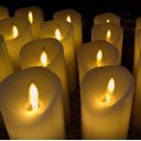 Ver imagem 2 de Conjunto 6 Velas Led Fina G Parafina Movimento Chama Viva