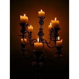 Kit Com 12 Velas De Led Cor Amarelo Castical - Chama Viva - 7