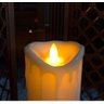 Conjunto 2 Lanterna Marroquina Metal Vidro Cobre + Velas Led - 3