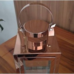 Lanterna Marroquina Metal Inox Cor Cobre - Modelo 2 - 5