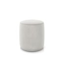 Ver imagem 5 de Puff Redondo Orgânico para Sala Kit 2 Malu Veludo Cinza M11 - D’Rossi