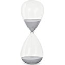 Ver imagem 1 de Ampulheta em Vidro Cinza Mart 09601