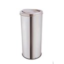 Ver imagem 1 de Lixeira Inox Com Tampa Flip-TopInox (Basculante) 50 Litros Largo