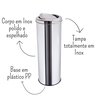 Lixeira Inox Com Tampa Flip Top Basculante 30 Litros - 3