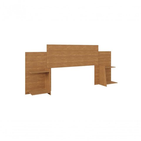 Cabeceira Box Grecia 100% Mdf com 3 Estágios de Montagem Cor:cinamomo