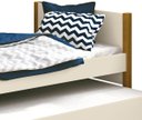 Ver imagem 4 de Cama Babá Solteiro com Auxiliar Simba Areia Fosco com Madeira - MoveisAqui