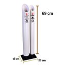 Ver imagem 3 de Kit 4 Coletor De Copos Descartaveis Duplo Pvc Água Café