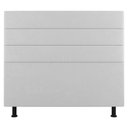Ver imagem 3 de Cabeceira Cama Box Casal Malik 140cm Sintético Branco - Desk Design