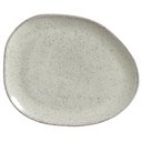 Ver imagem 1 de CONJUNTO C/ 6 PRATOS RASO OVAL ORGÂNICO PISTACHE Ø 31x24x2,5 CM