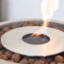 Ver imagem 4 de Lareira Ecológica Cimento Queimador Inox 304 - Porak Oval