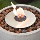 Ver mais imagens de Lareira Ecológica Cimento Queimador Inox 304 - Porak Oval