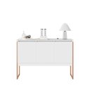 Ver imagem 4 de Buffet Aparador Luxo Roma - Branco Cobre Branco Cobre