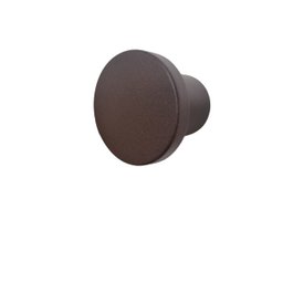 Espelho Redondo Adnet 70cm Moldura e Alça Couro Caramelo + Suporte - 3