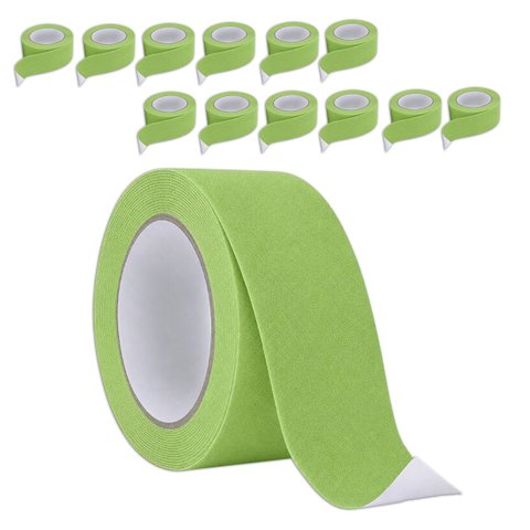 Fita Adesiva Antiderrapante Kit 12 Uni Neon 5 Metros Fluorescente Sinalizadora Brilha Escuro Chao Es