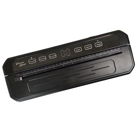 Seladora Embaladora a Vacuo Alimentos Comida Fruta Carne Conserva Embala Portatil Cozinha Casa