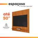 Ver imagem 6 de Painel para Tv até 55 Polegadas Ripado Impressão 3d Avante Cedro Edn