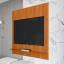 Ver imagem 2 de Painel para Tv até 55 Polegadas Ripado Impressão 3d Avante Cedro Edn