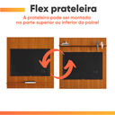 Ver imagem 5 de Painel para Tv até 55 Polegadas Ripado Impressão 3d Avante Cedro Edn