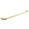 Porta Toalha Toalheiro Longo Banho Nias Dourado - 1