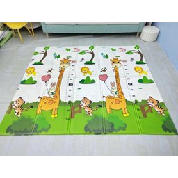 Tapete Atividade Infantil Bebe Emborrachado Dobrável Selva - 4