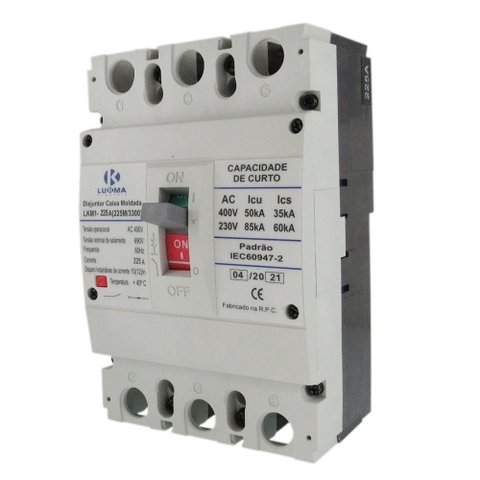 Disjuntor Caixa Moldada Lkm 225a Lukma
