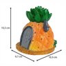 Casa bob Esponja abacaxi enfeite decoração para aquário. - 4